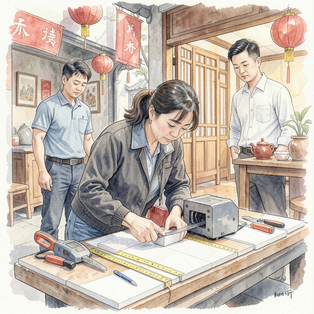 準備切割工具與材料