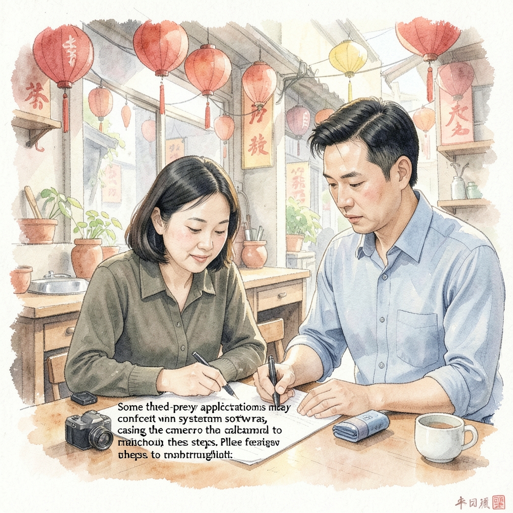 检查是否有软件冲突。