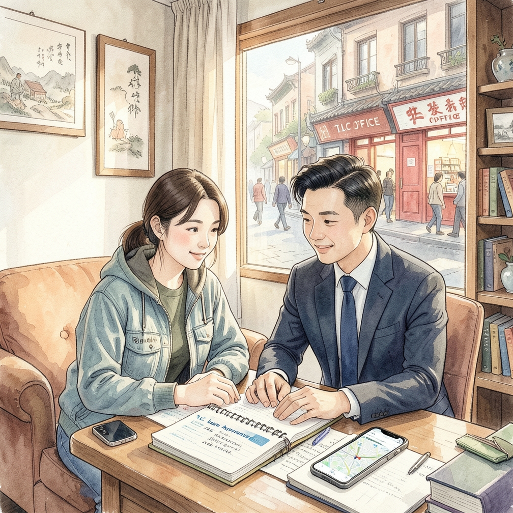如何逐步取得 TLC 许可证