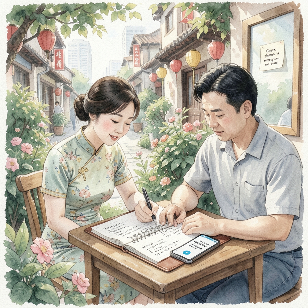 将计划本纳入日常习惯