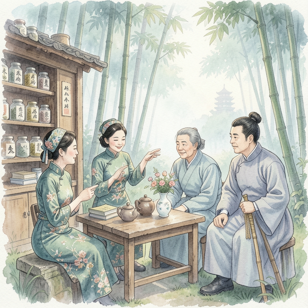 从拇指切换到远处物体