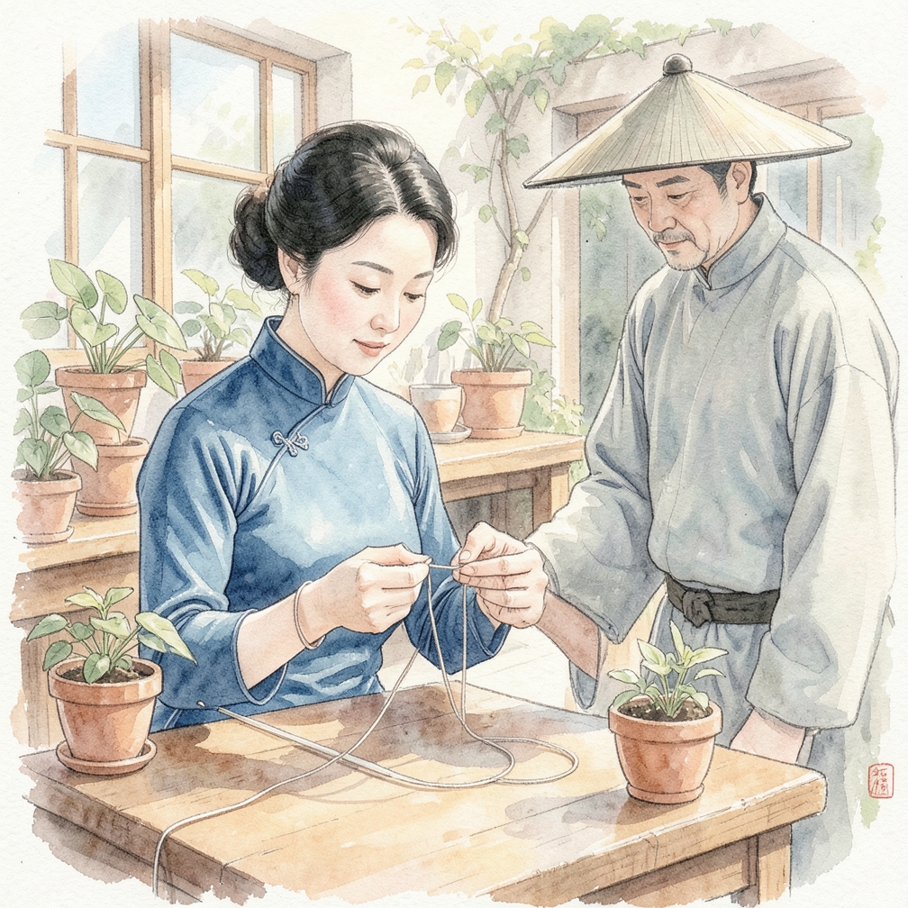 用手指形成環狀結構