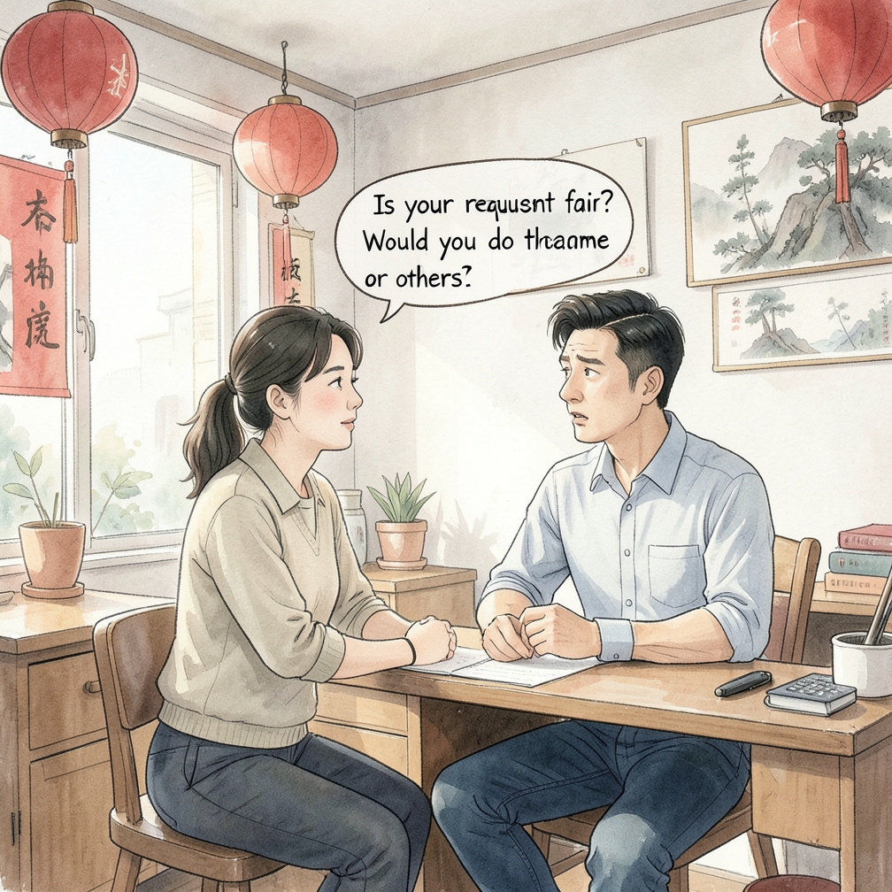 指出他们的不平等