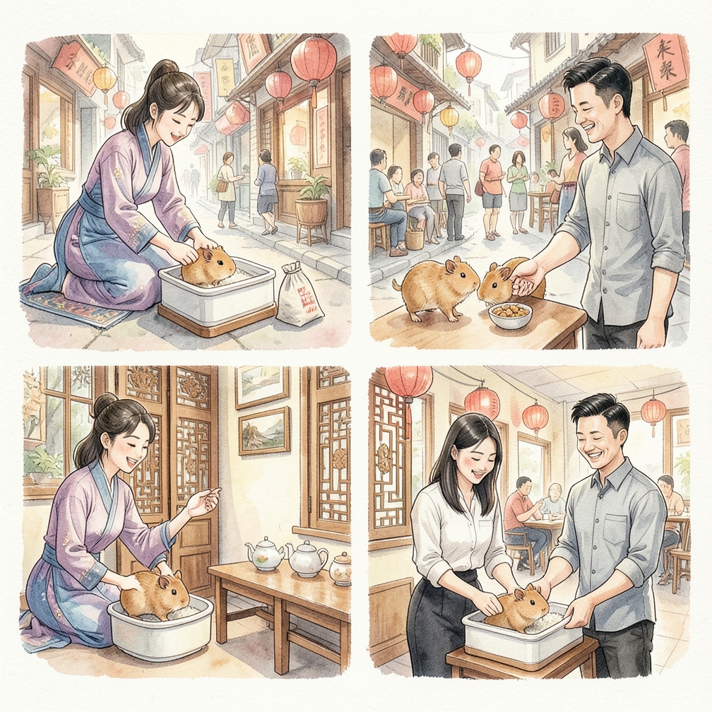 如何逐步训练豚鼠使用厕所