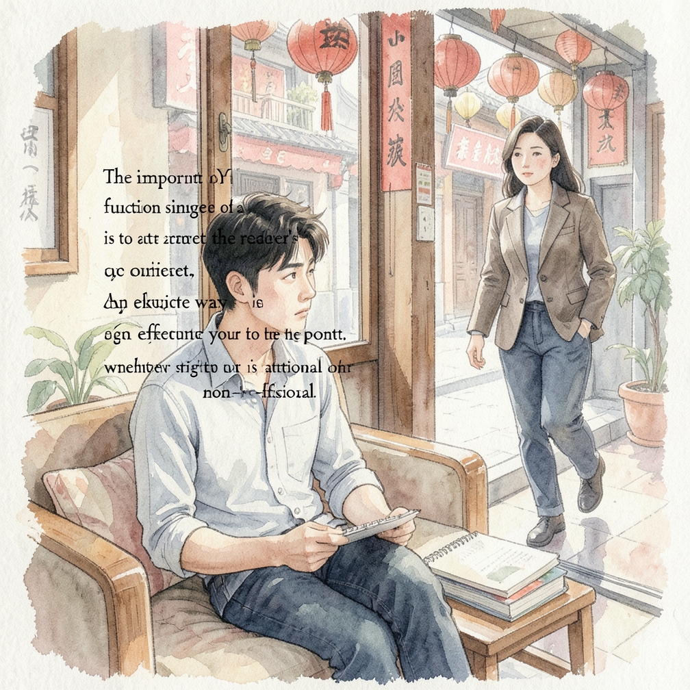 吸引读者的注意力
