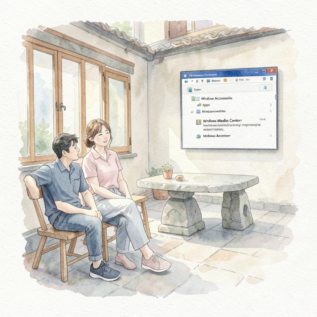 打开Windows Media Center