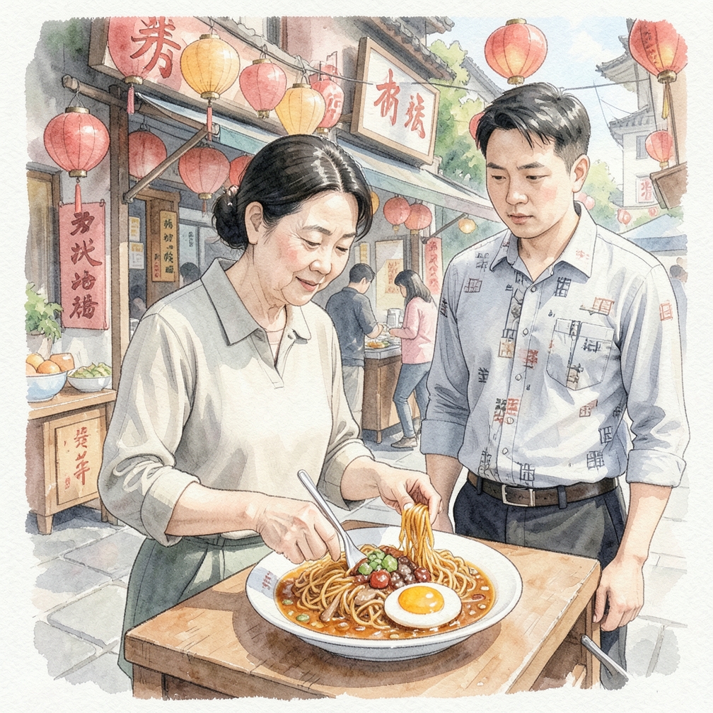 装盘和调味