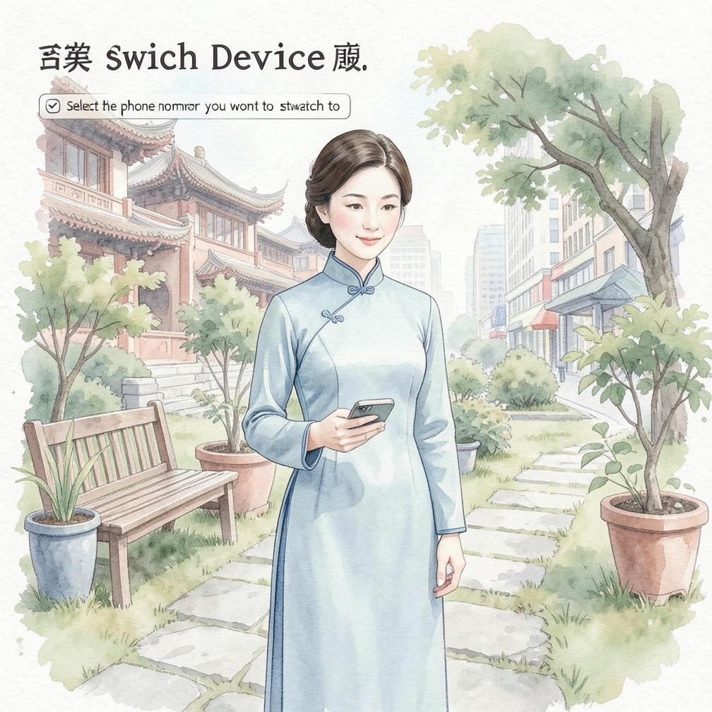選擇第二台設備