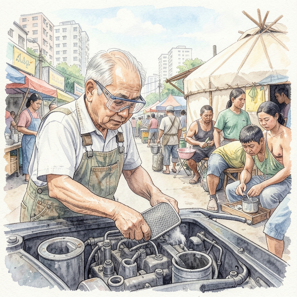 空氣濾清器臟或堵塞