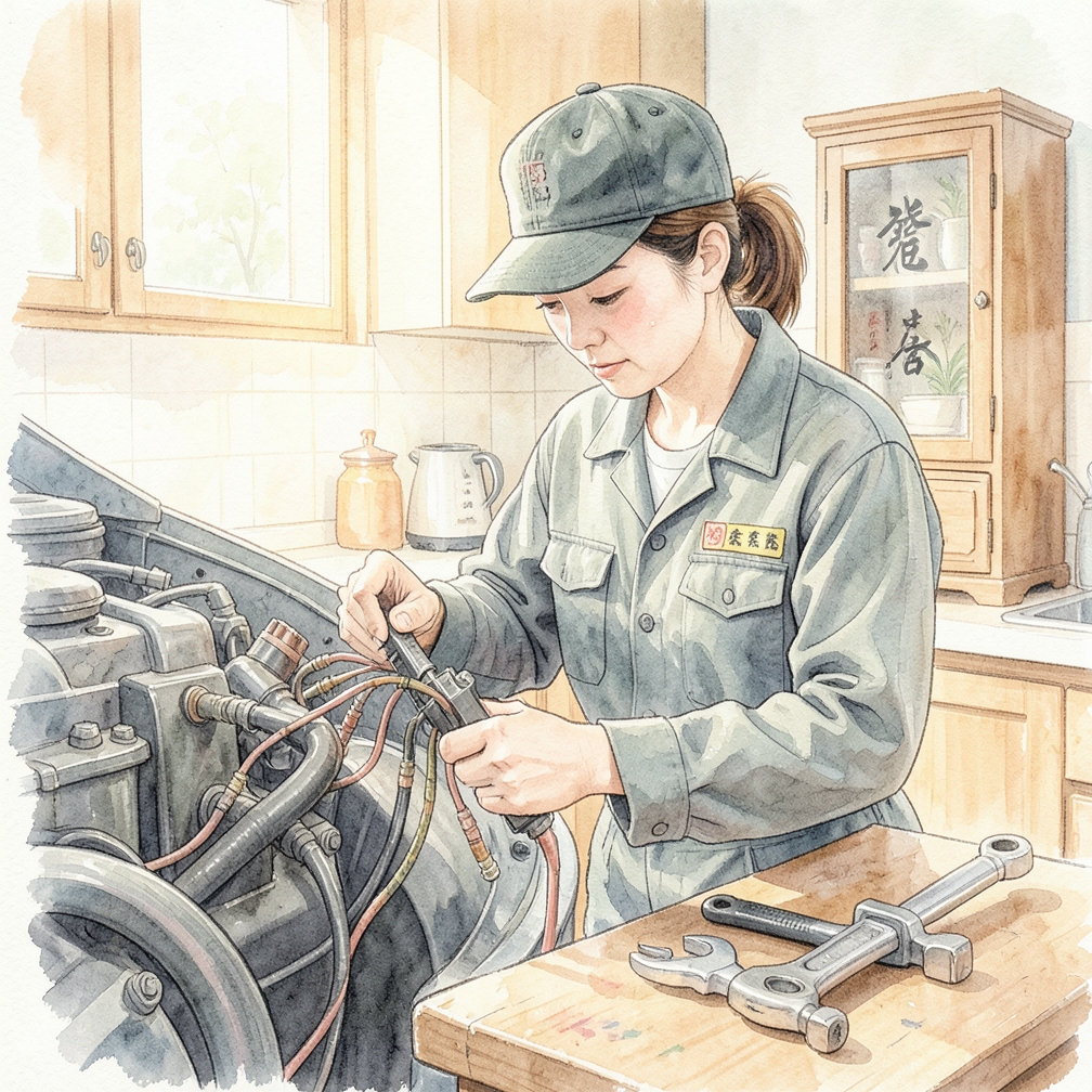 火花塞或點火線老化