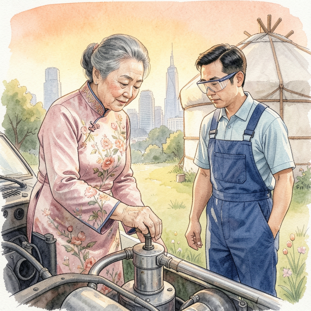 更換舊的燃油濾清器