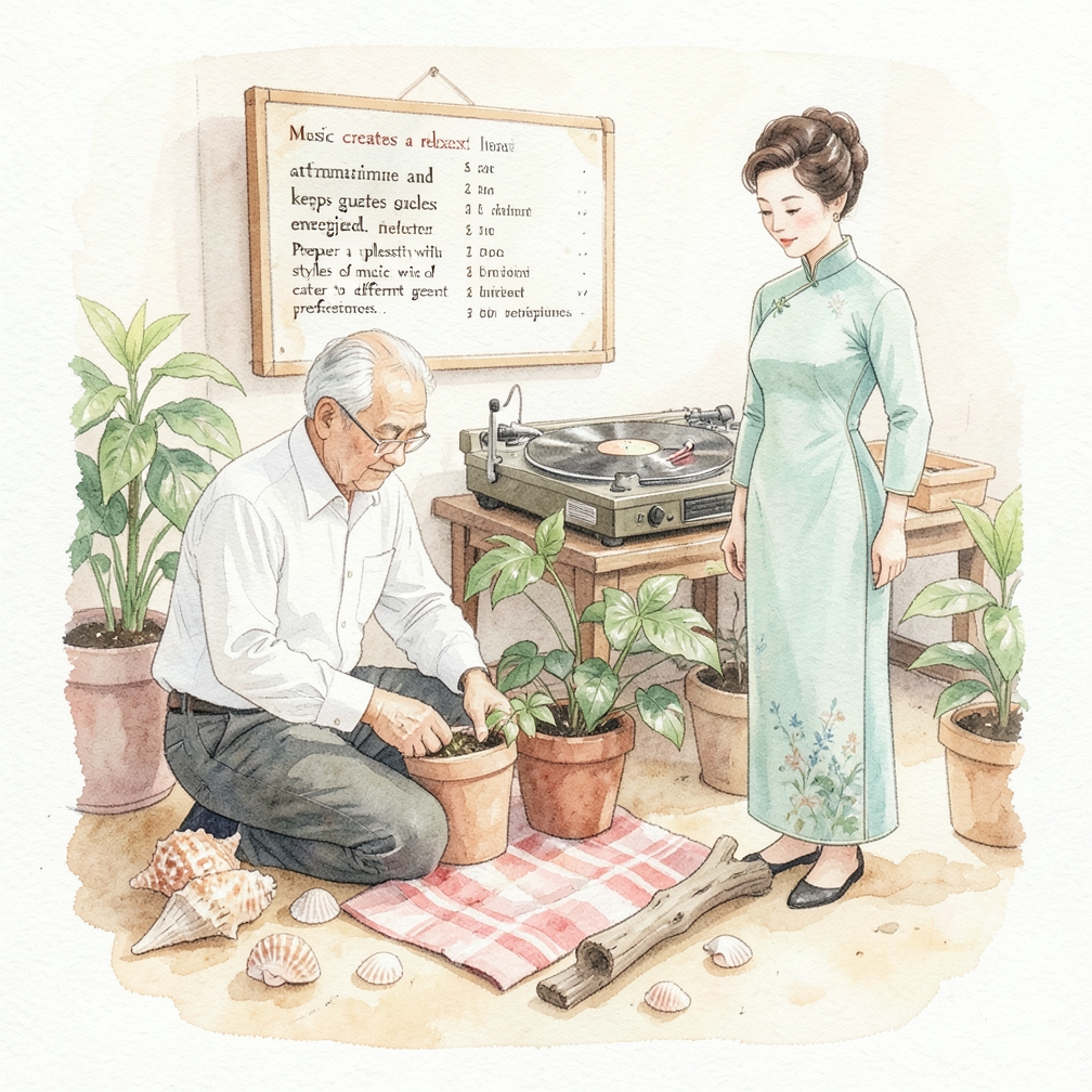 安排音樂播放