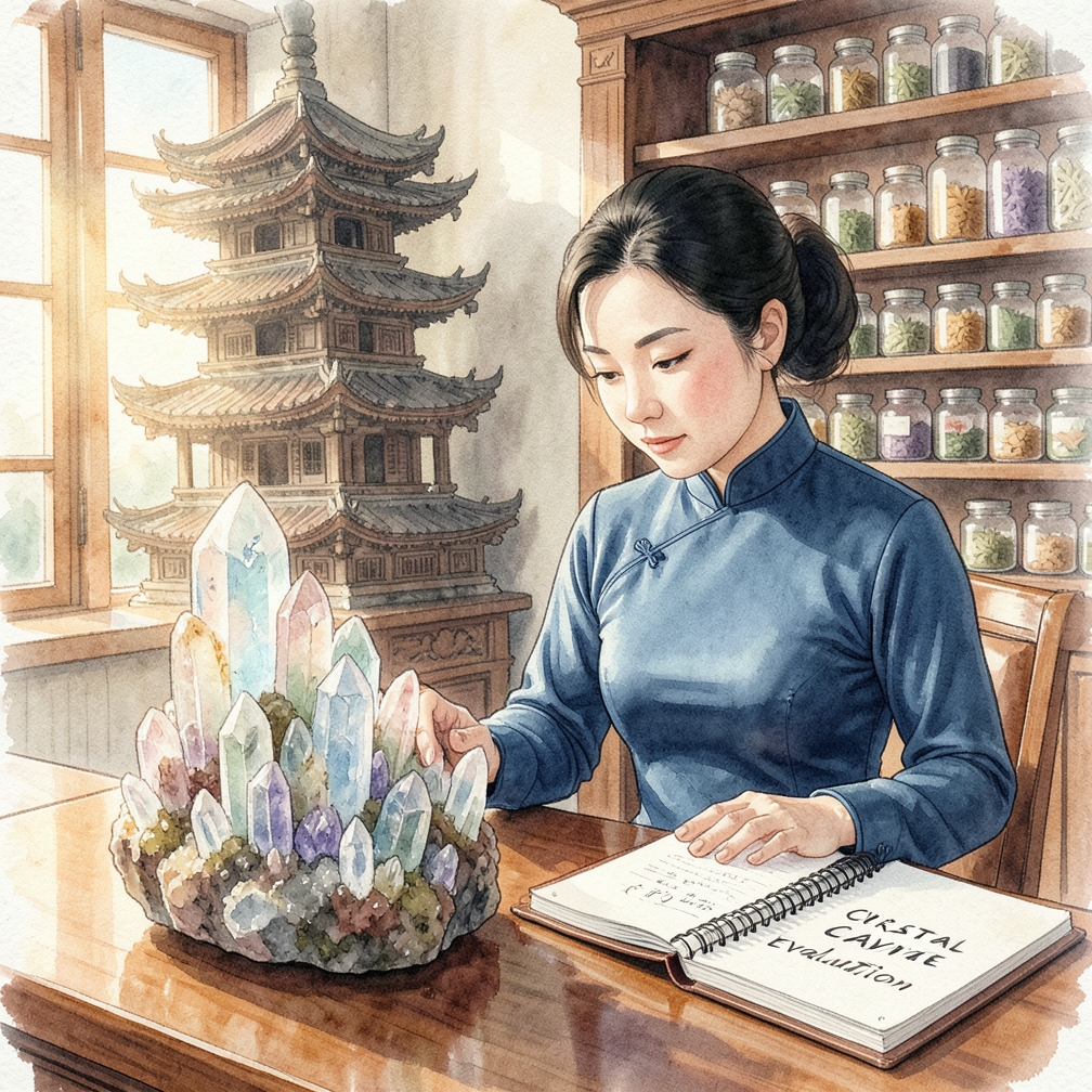 評估晶洞的價值與保存