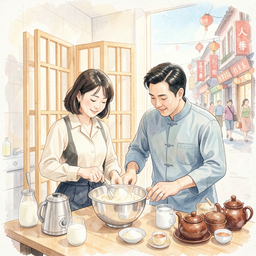如何制作浓稠的冰激凌