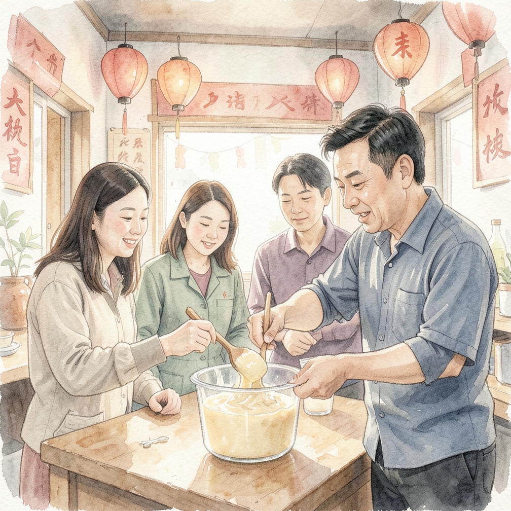 冷却并加入奶油