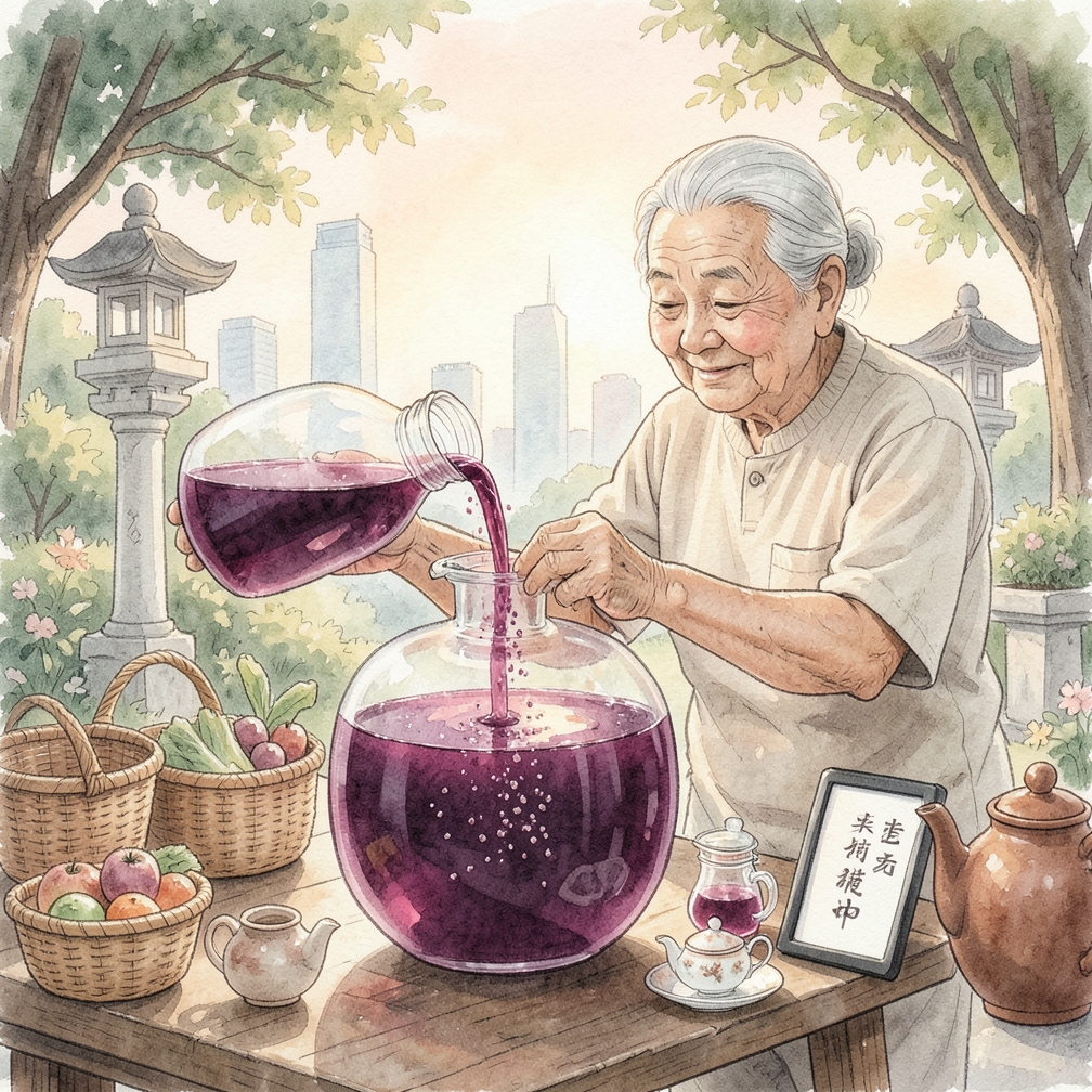 添加酵母並開始發酵