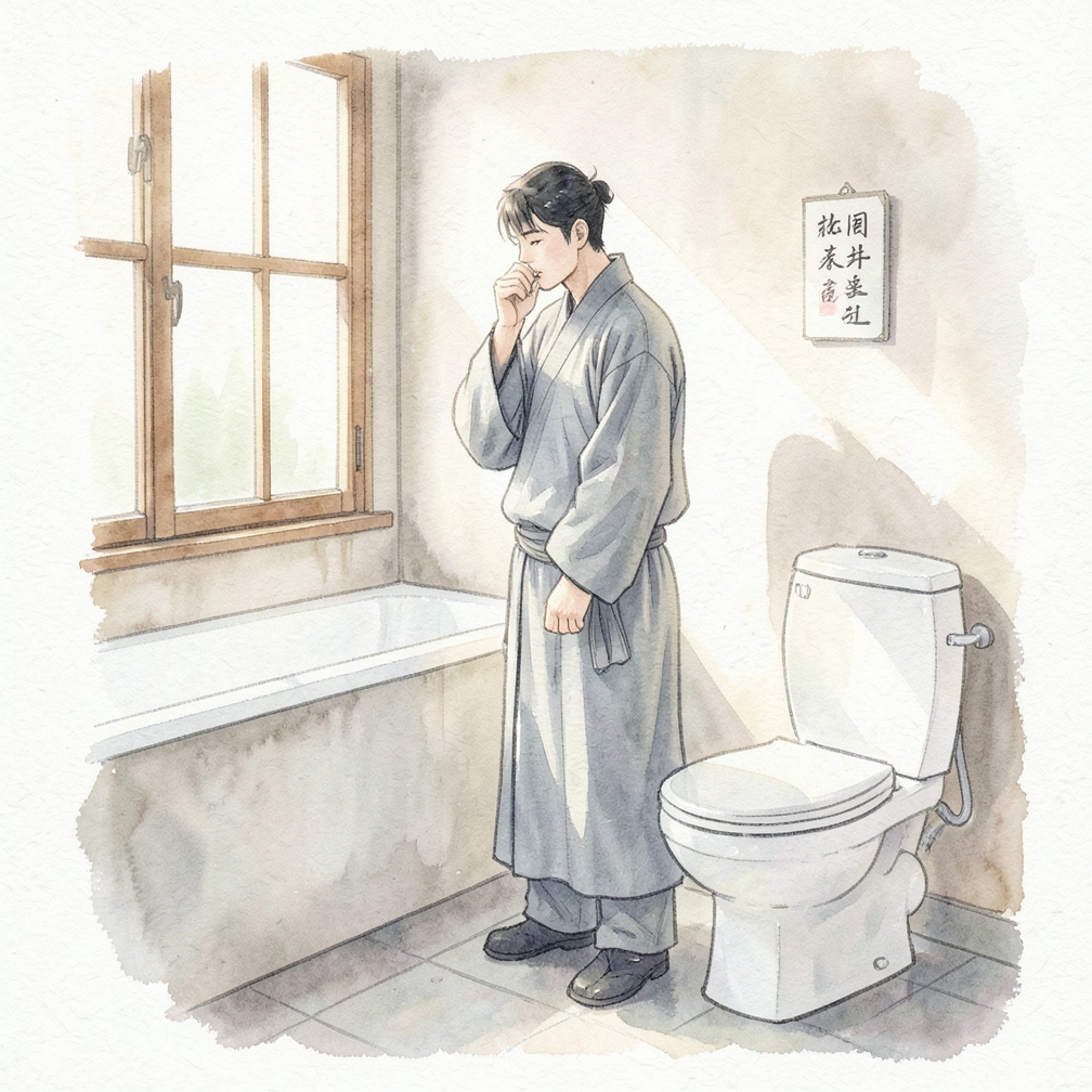 尝试双次排尿