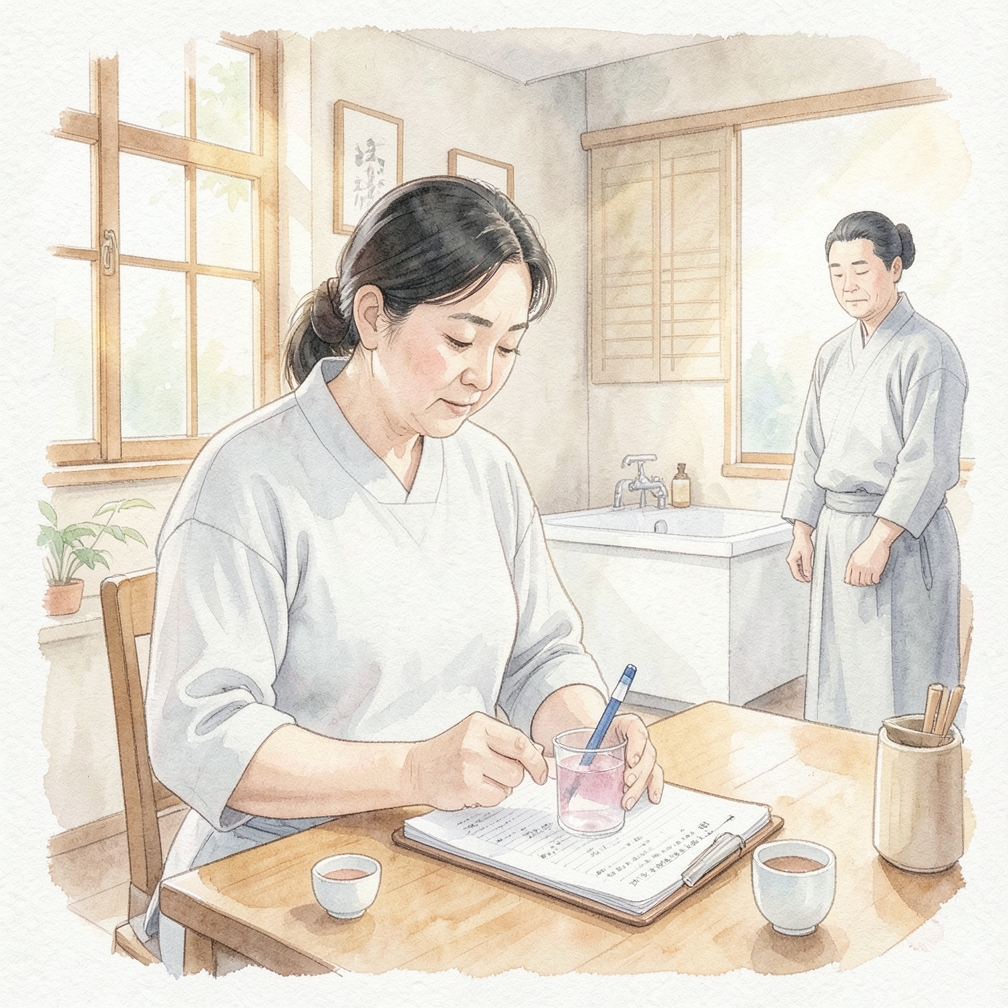 观察排尿频率和量