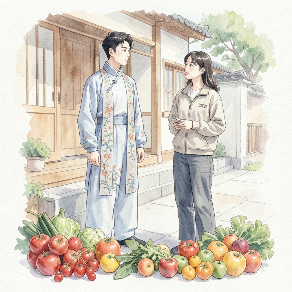 餵食水果和蔬菜