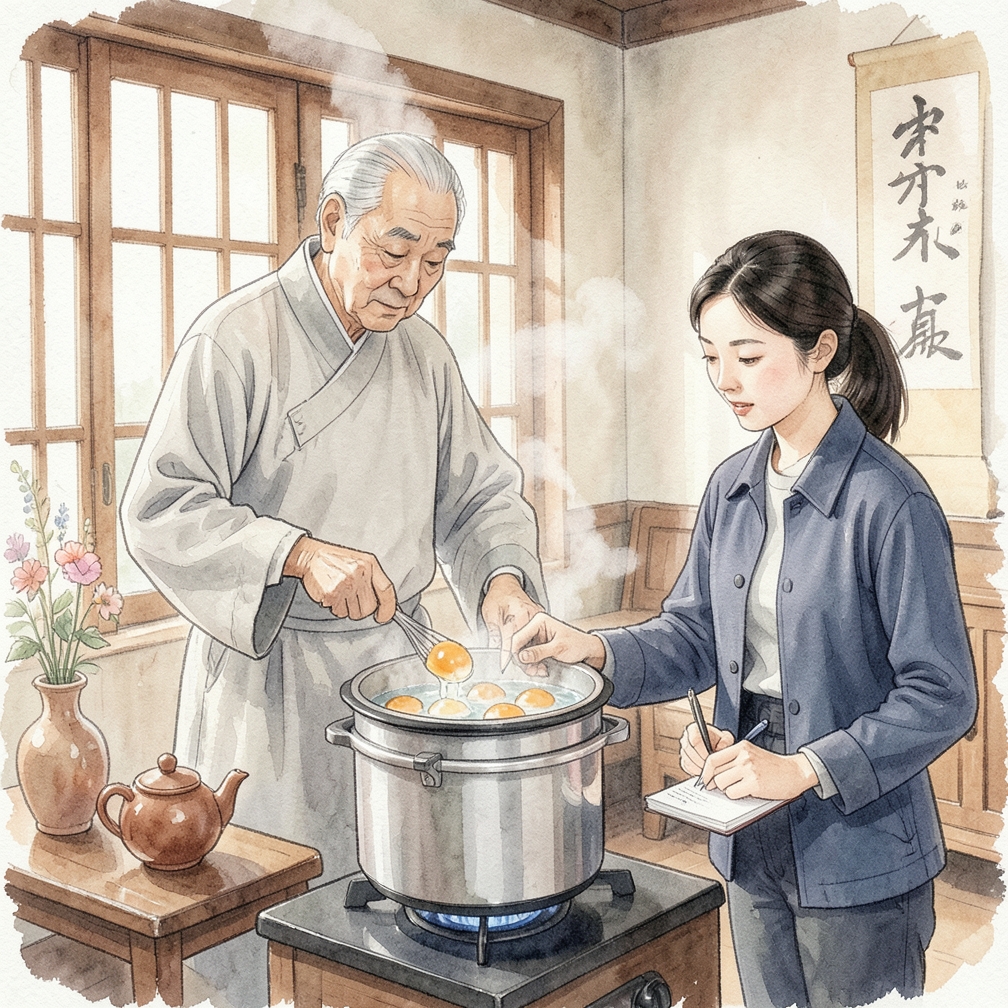 如何用压力锅蒸鸡蛋