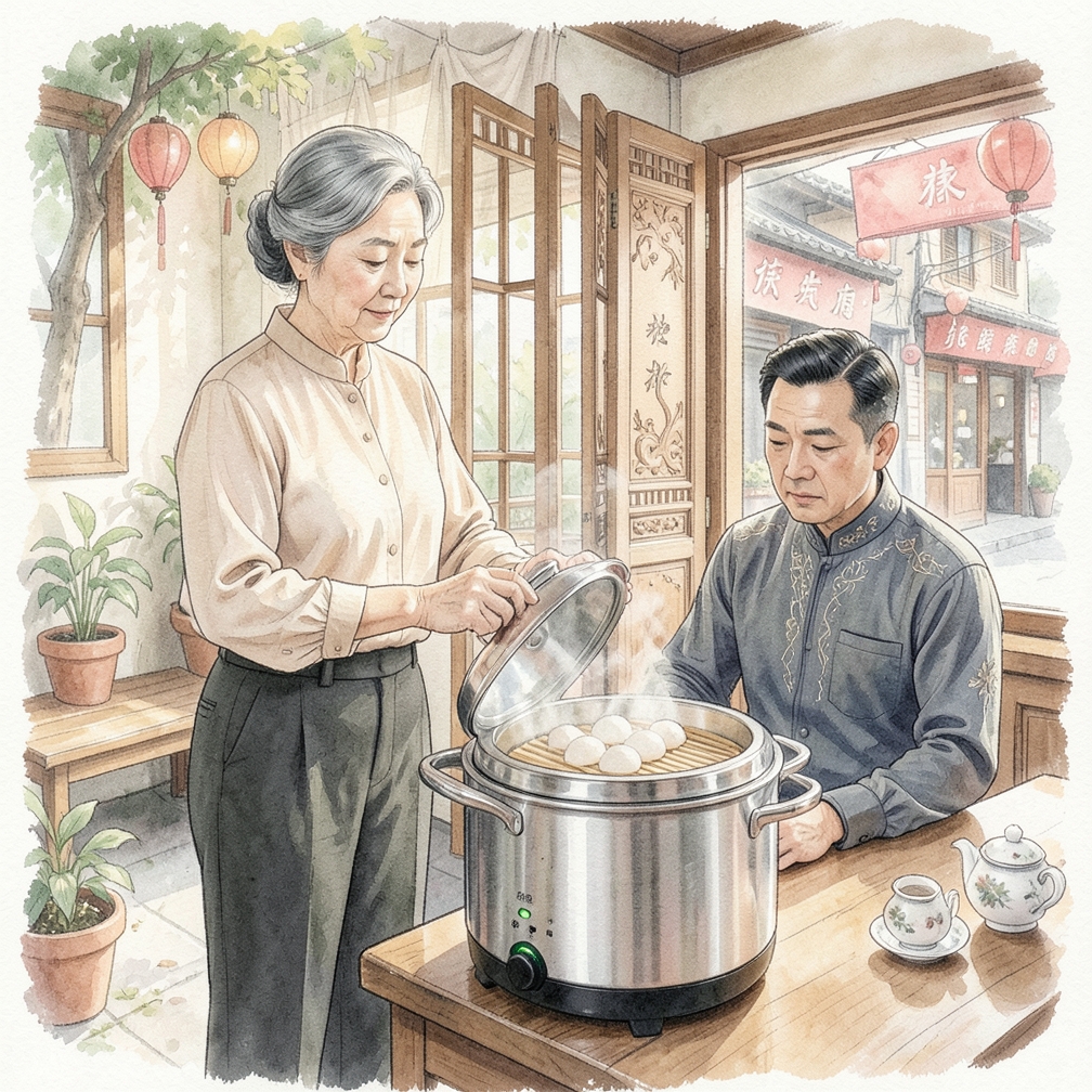 蒸煮完成后的处理