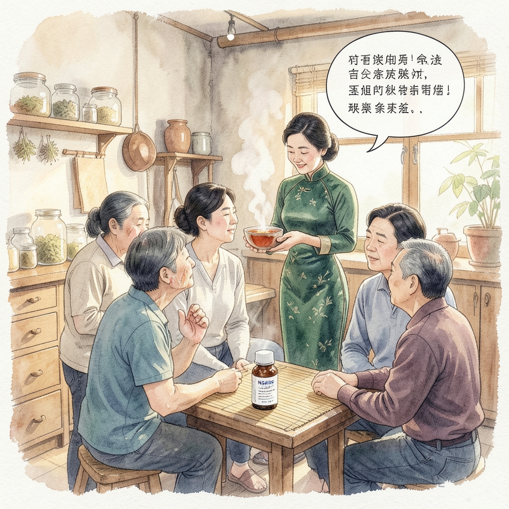 服用抗炎止痛药