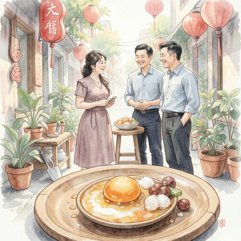 添加传统调味品
