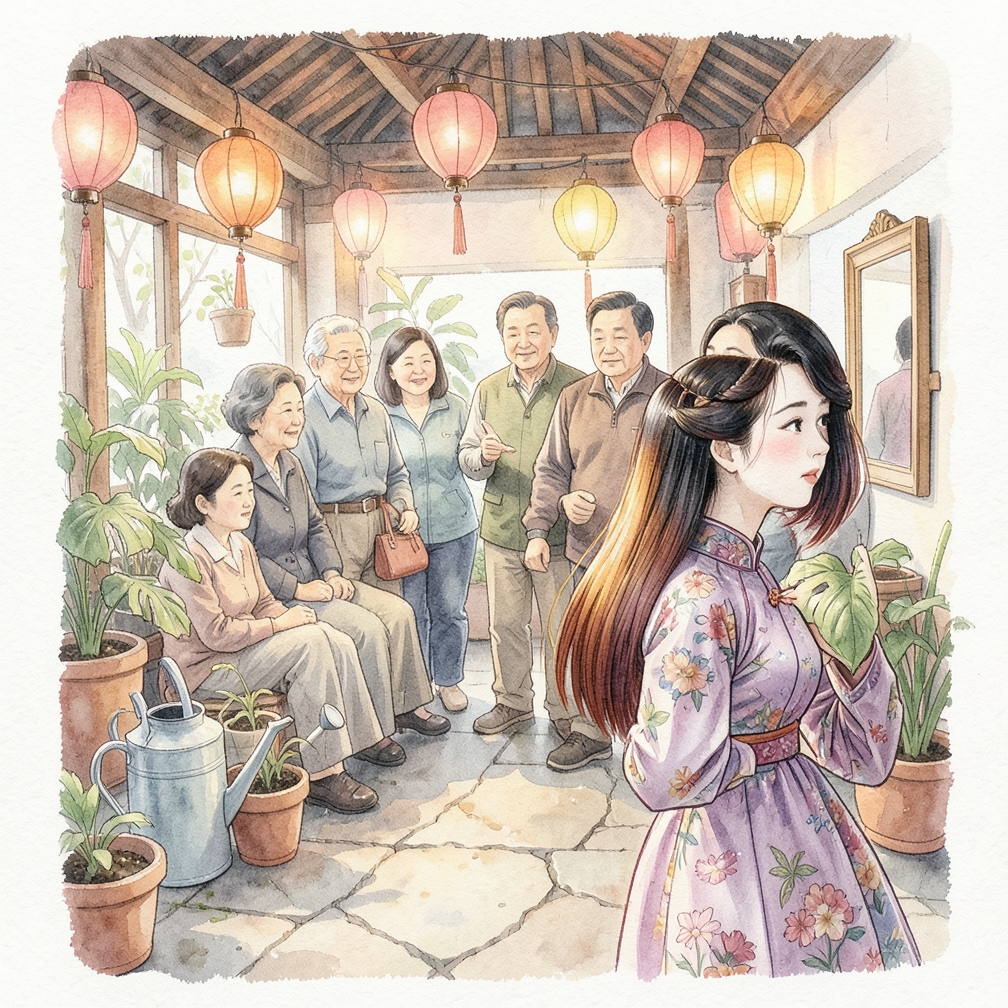 進行染髮與漸變處理