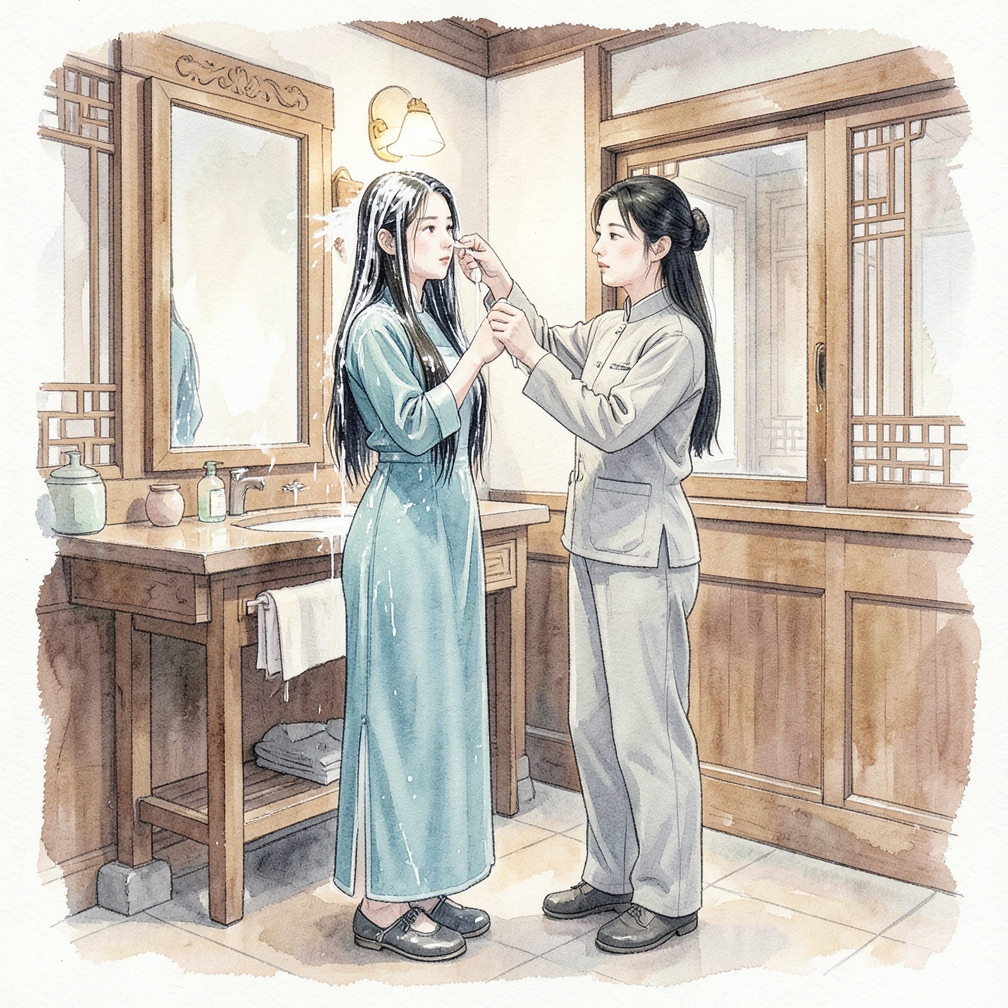 均勻塗抹漂白劑