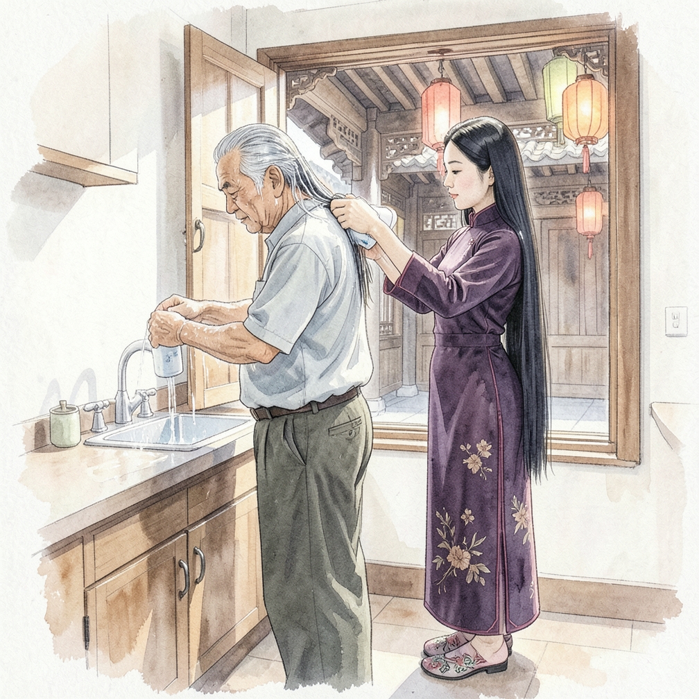 完成漂白與洗淨