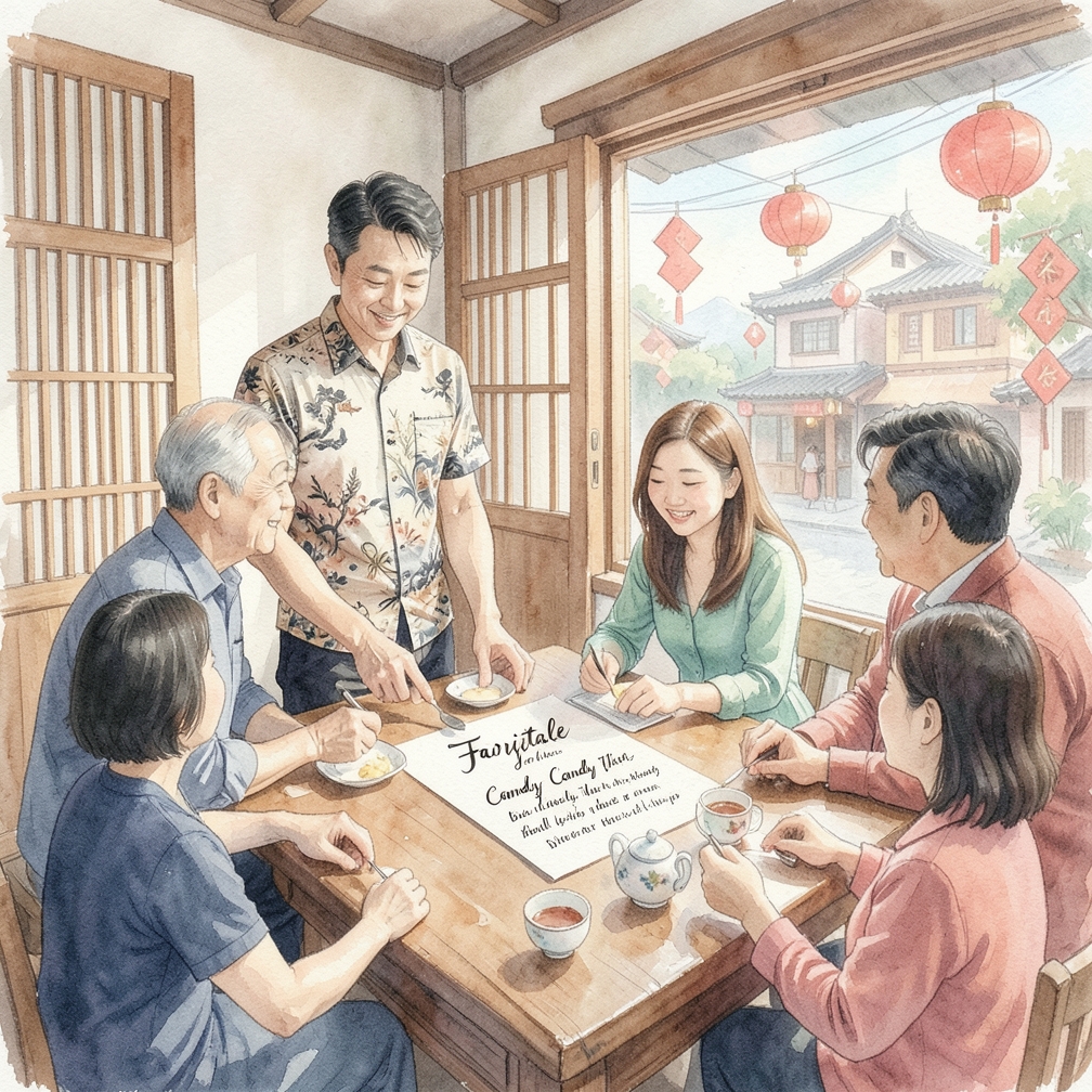 查看邀请函，了解派对主题和着装要求。