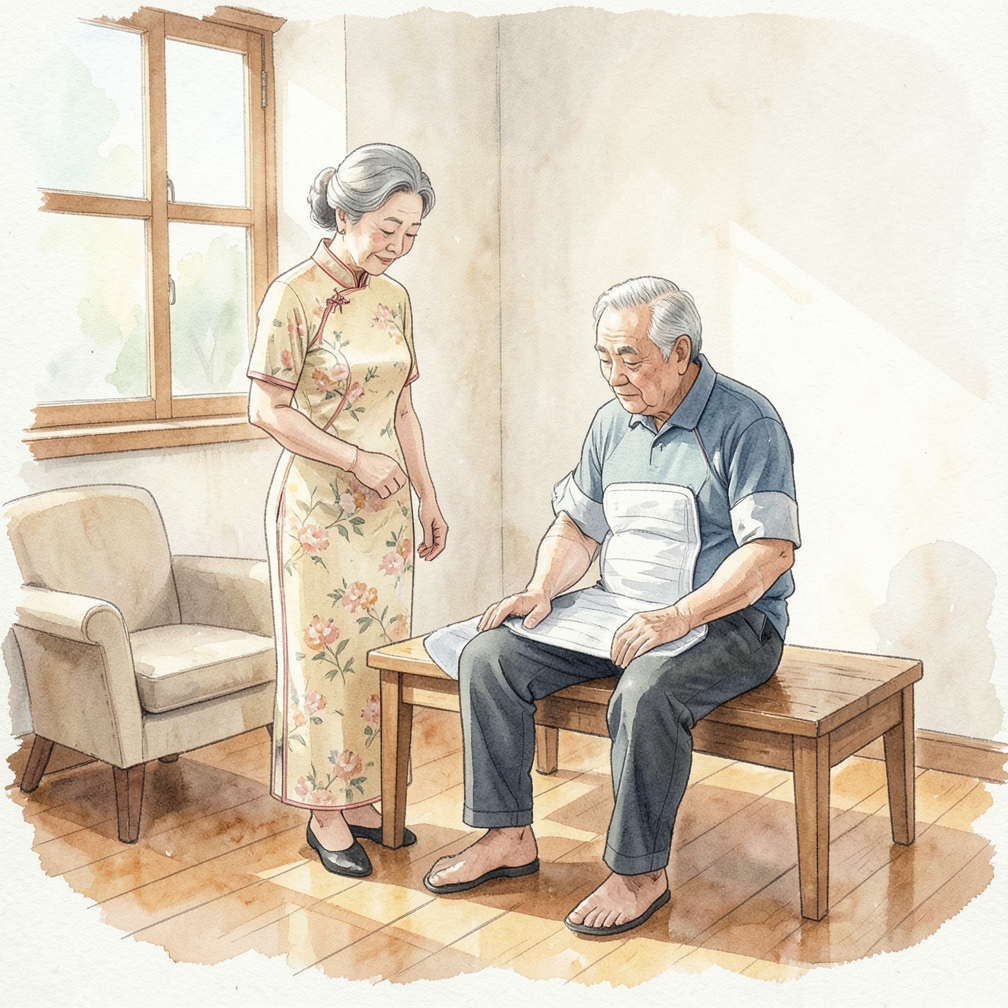 决定是否在热力贴带外穿衣服