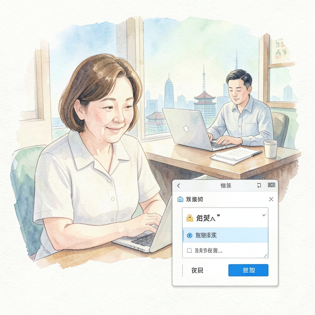 点击“确定”完成设置