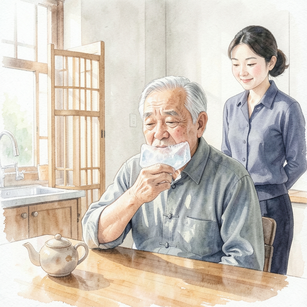 使用冷敷疗法