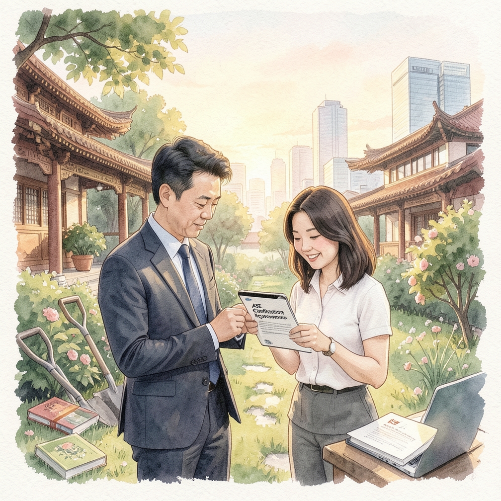 如何获得ASE认证