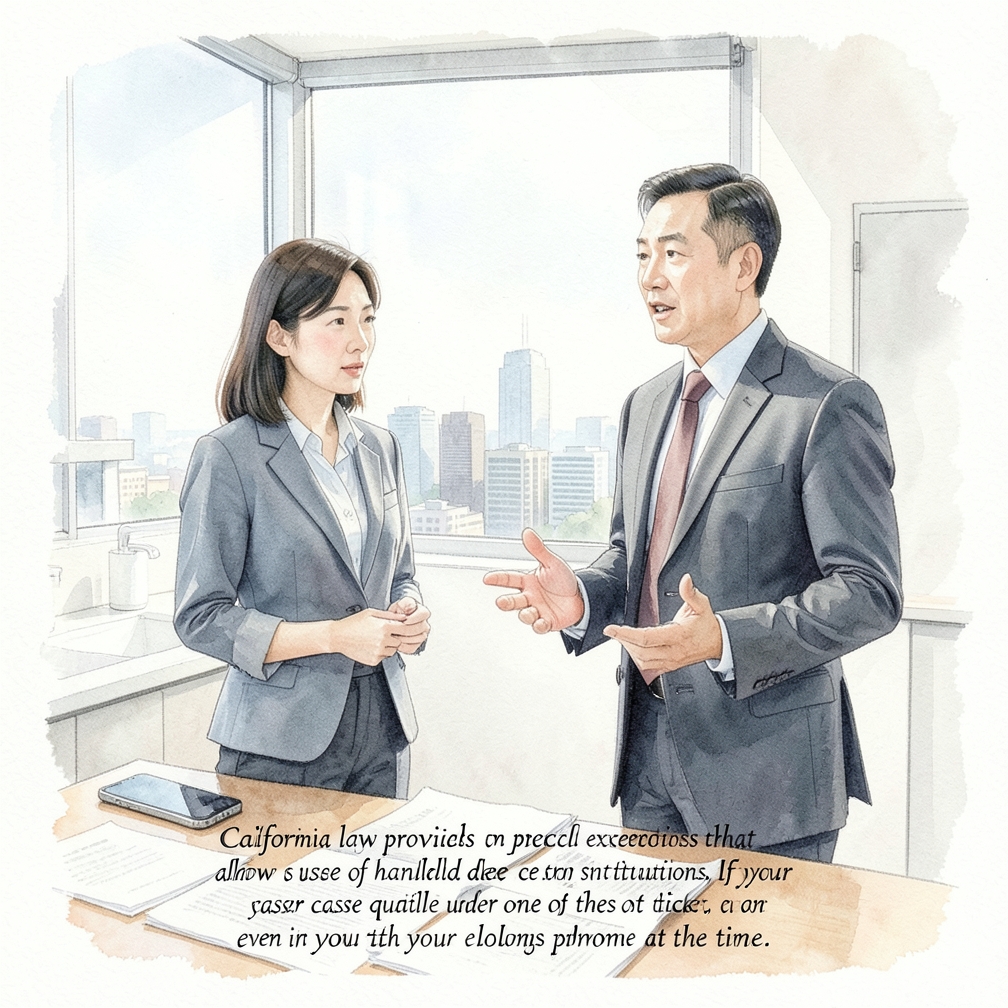 識別法律例外情況