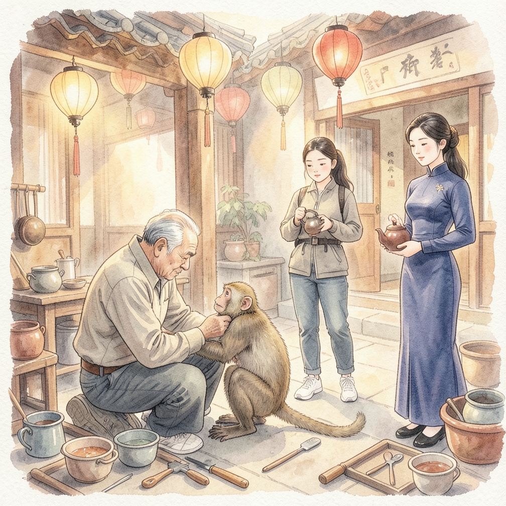 如何逐步照顾猴子