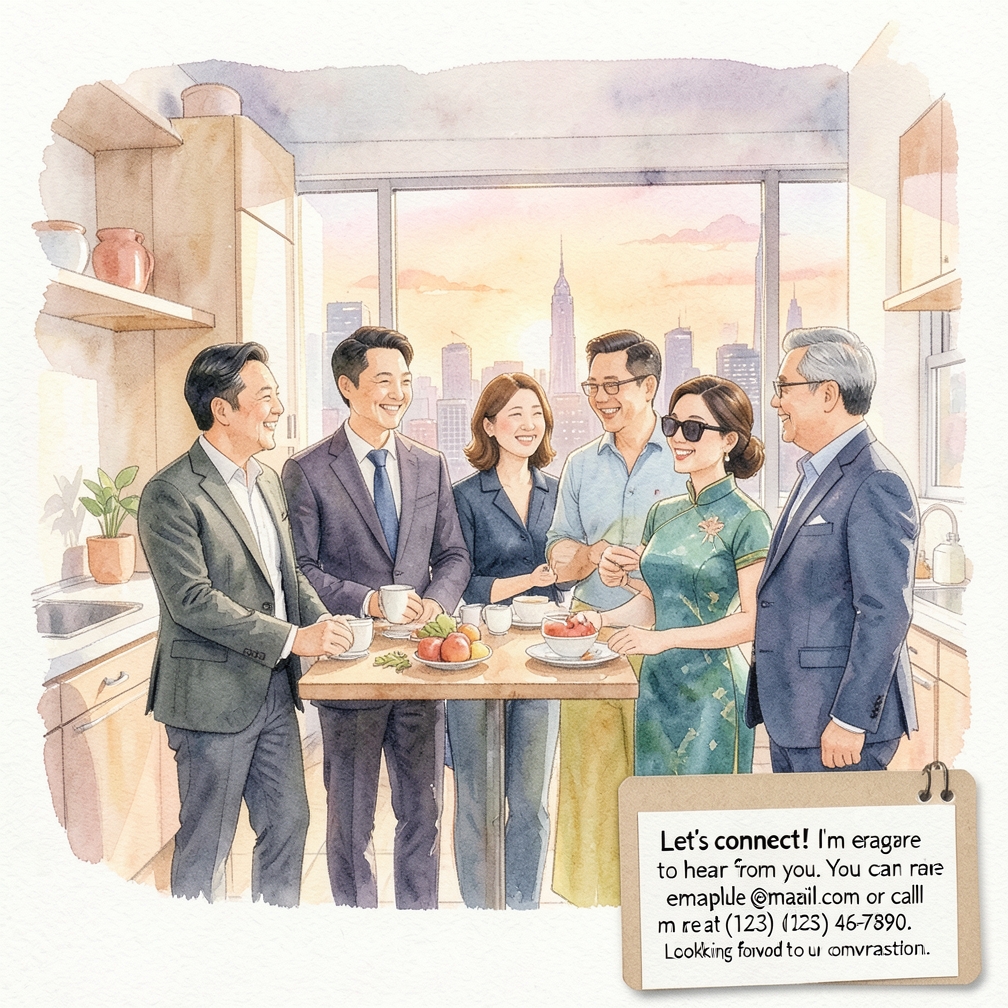 留下联系方式与后续跟进