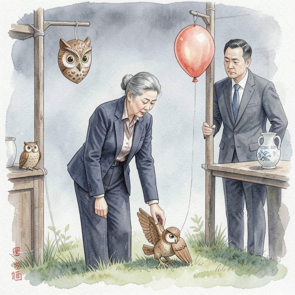 在你的财产上设置猛禽的假象