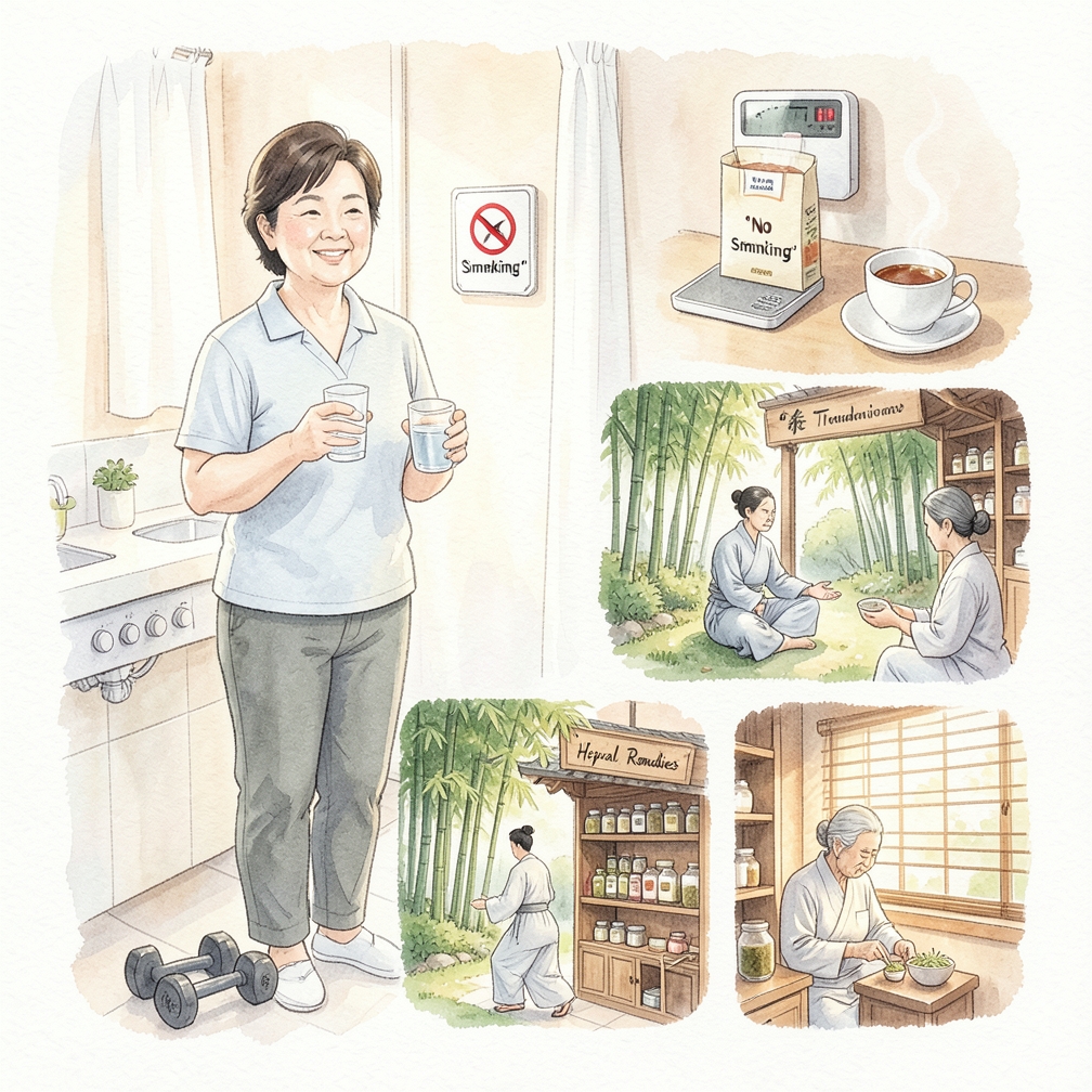 进行生活方式调整