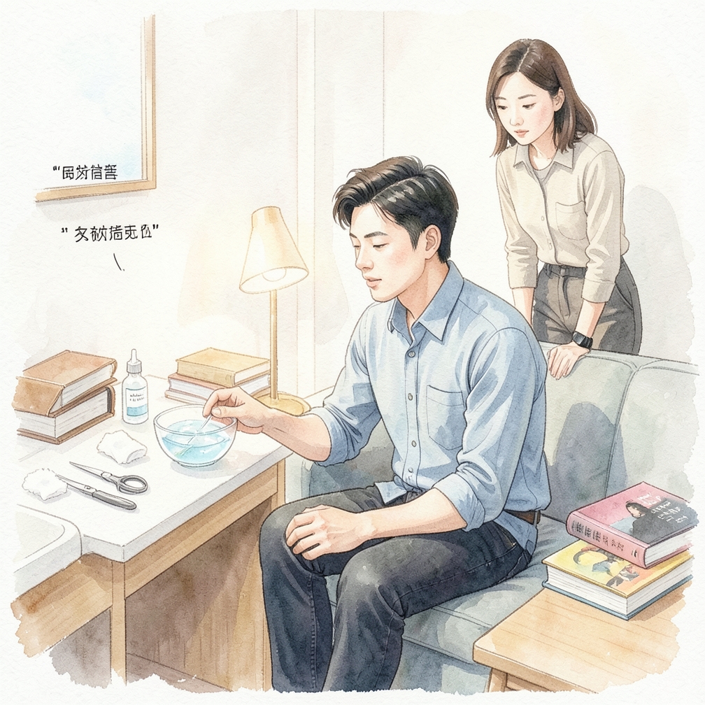 如何逐步处理甲周炎