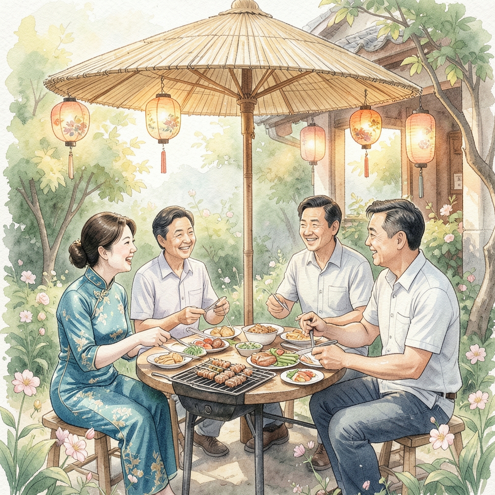 如何一步步处理烧烤