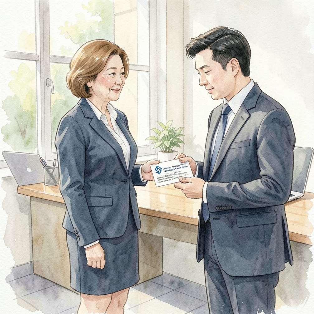 添加公司标志和联系方式