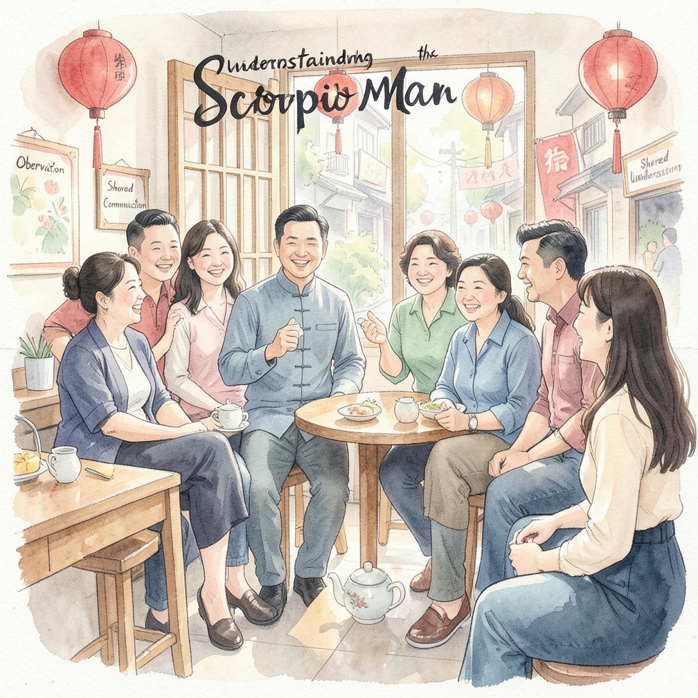了解天蝎座男性的思维方式