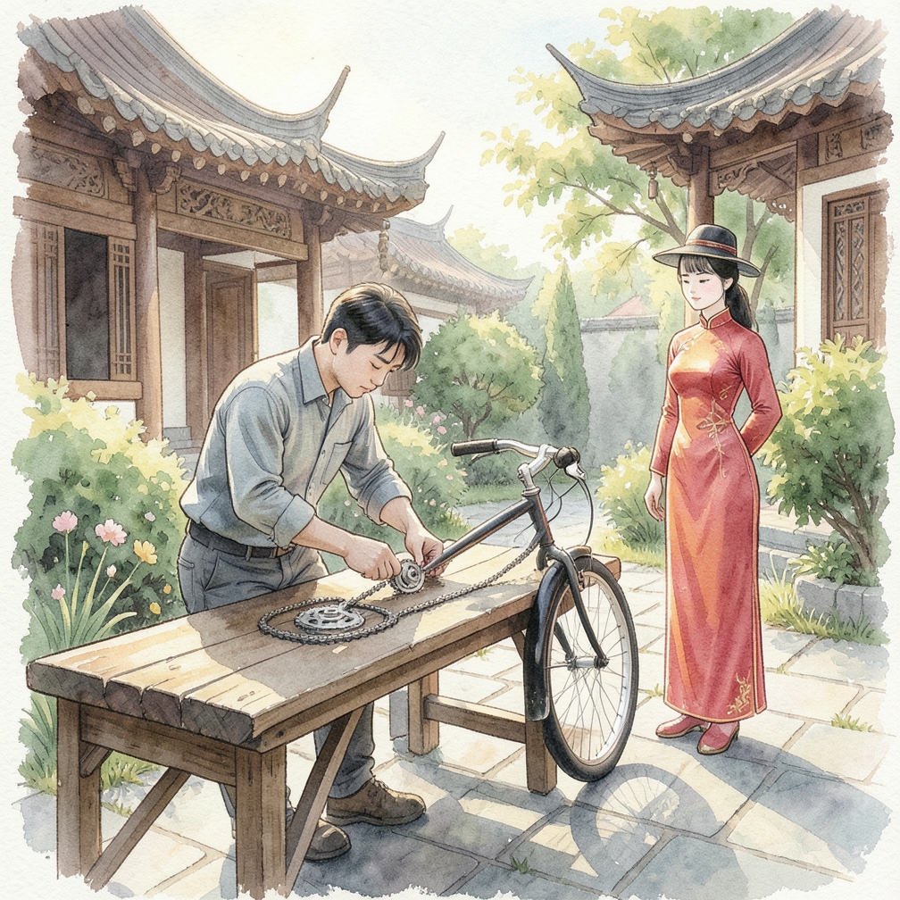 檢查鏈條的運動