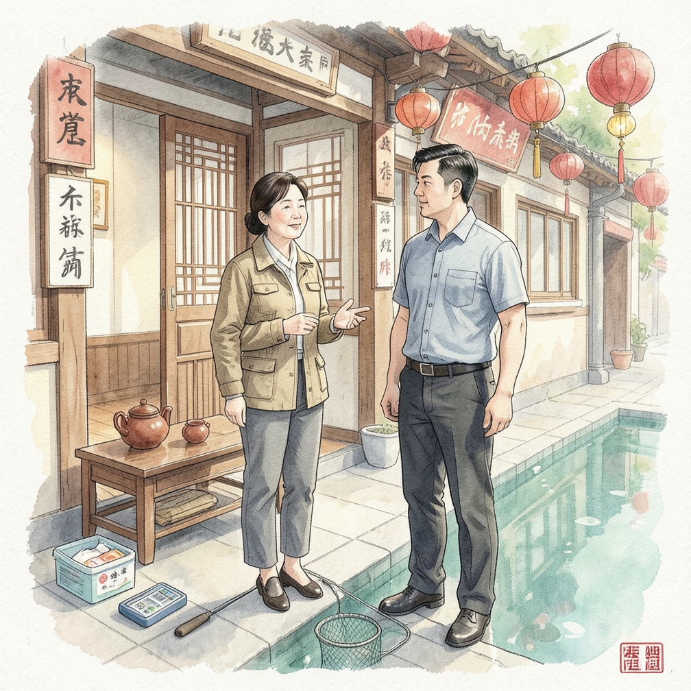 如何处理游泳池中的绿色水