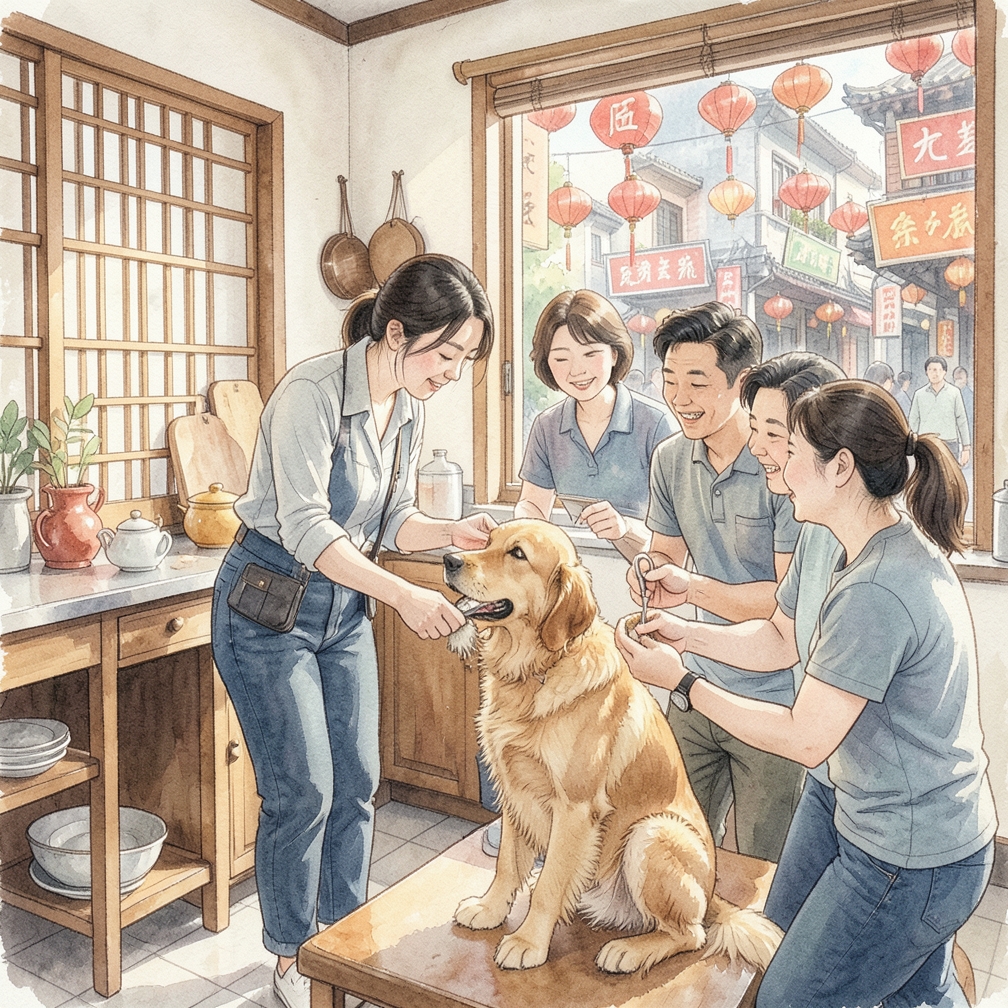 如何逐步修剪狗狗的脚掌毛发