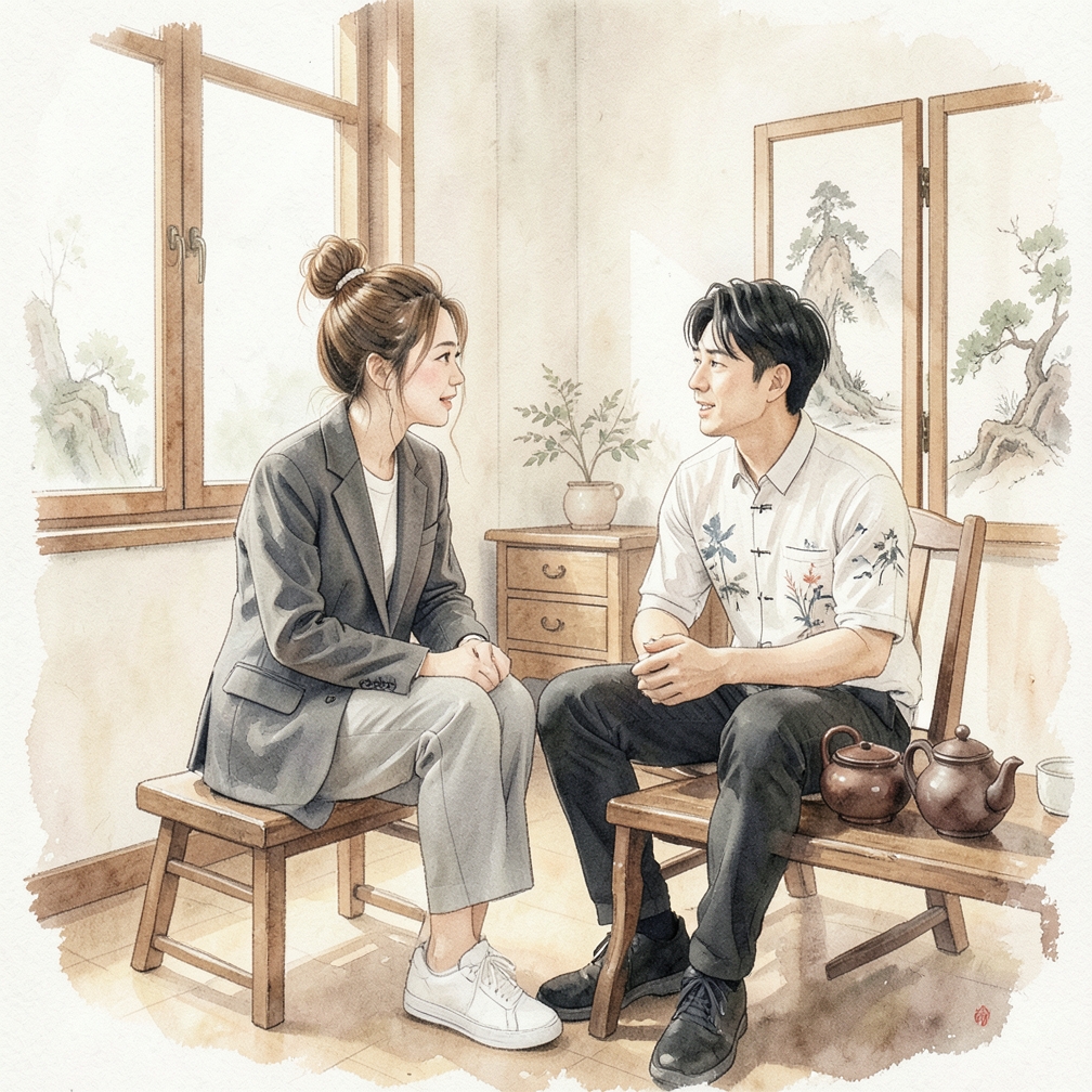 用发圈绑出顶髻发髻