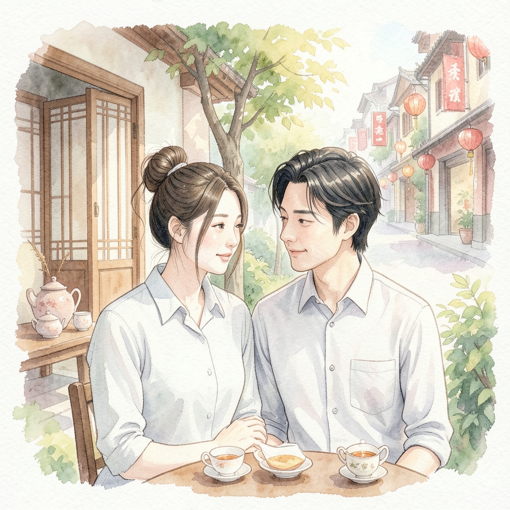 用发圈绑出顶髻发髻