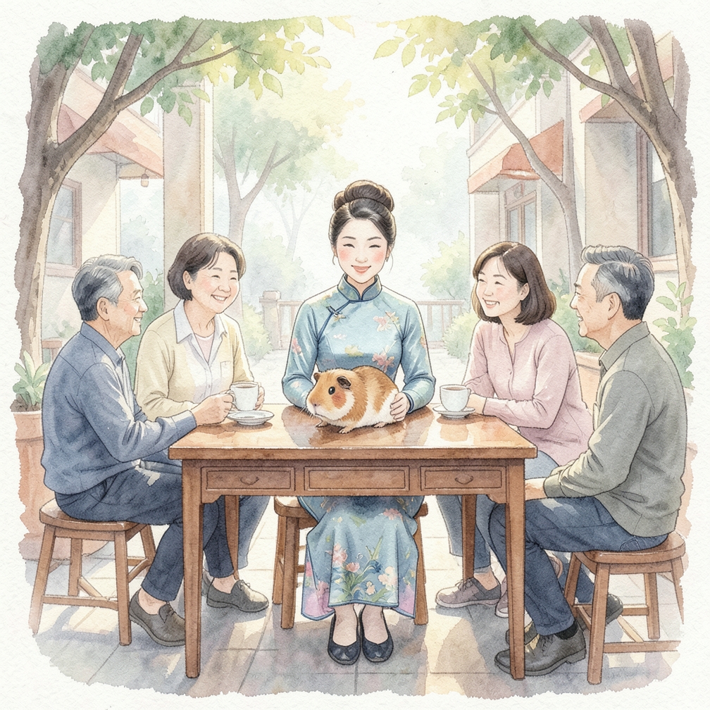 为豚鼠提供一个安静的环境